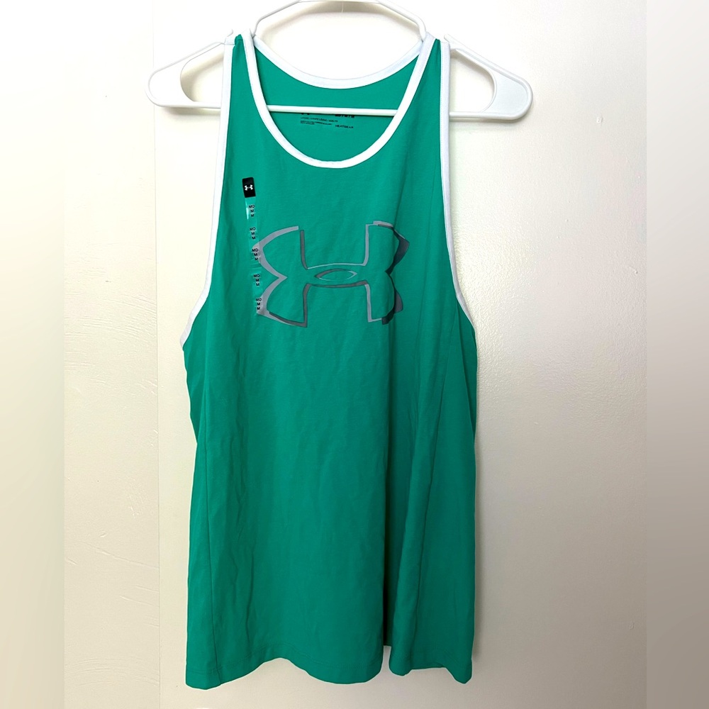 Under Armour green workout shirt